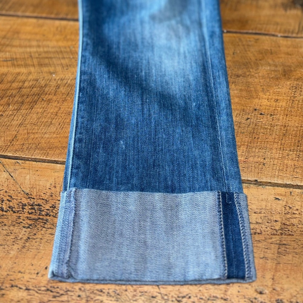 Citizens of Humanity Womens Dani Cropped Straight Leg Blue Denim Jeans Size 26 - Picture 2 of 10